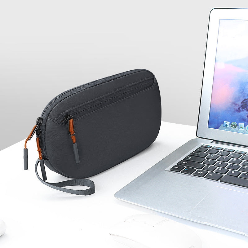 New Simple Series Data Cable, Headphone Charger, Portable Digital Electronic Accessories, Storage Bag, Clutch, Bag