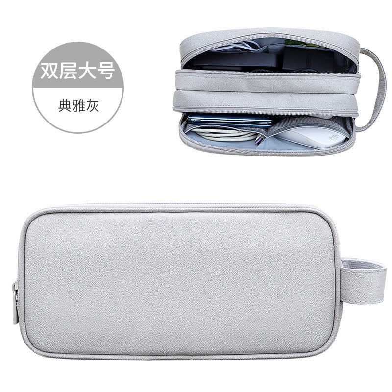 Multi-functional mobile phone digital accessories storage bag, mobile phone bag, U disk power bank, mobile hard disk, data cable storage bag