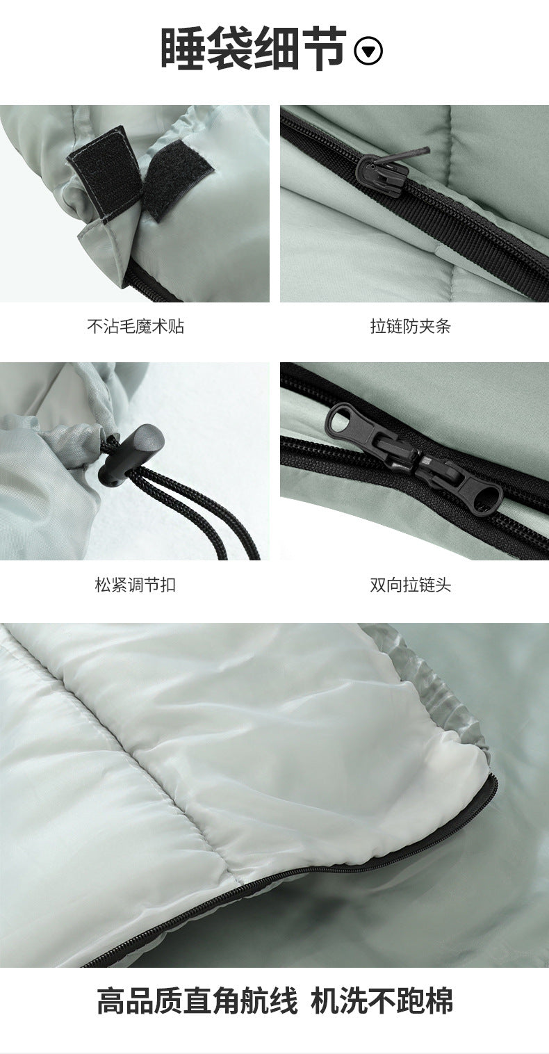 Ultra-Light Duck Down Sleeping Bag – Premium Warmth, Feather-Light Comfort!