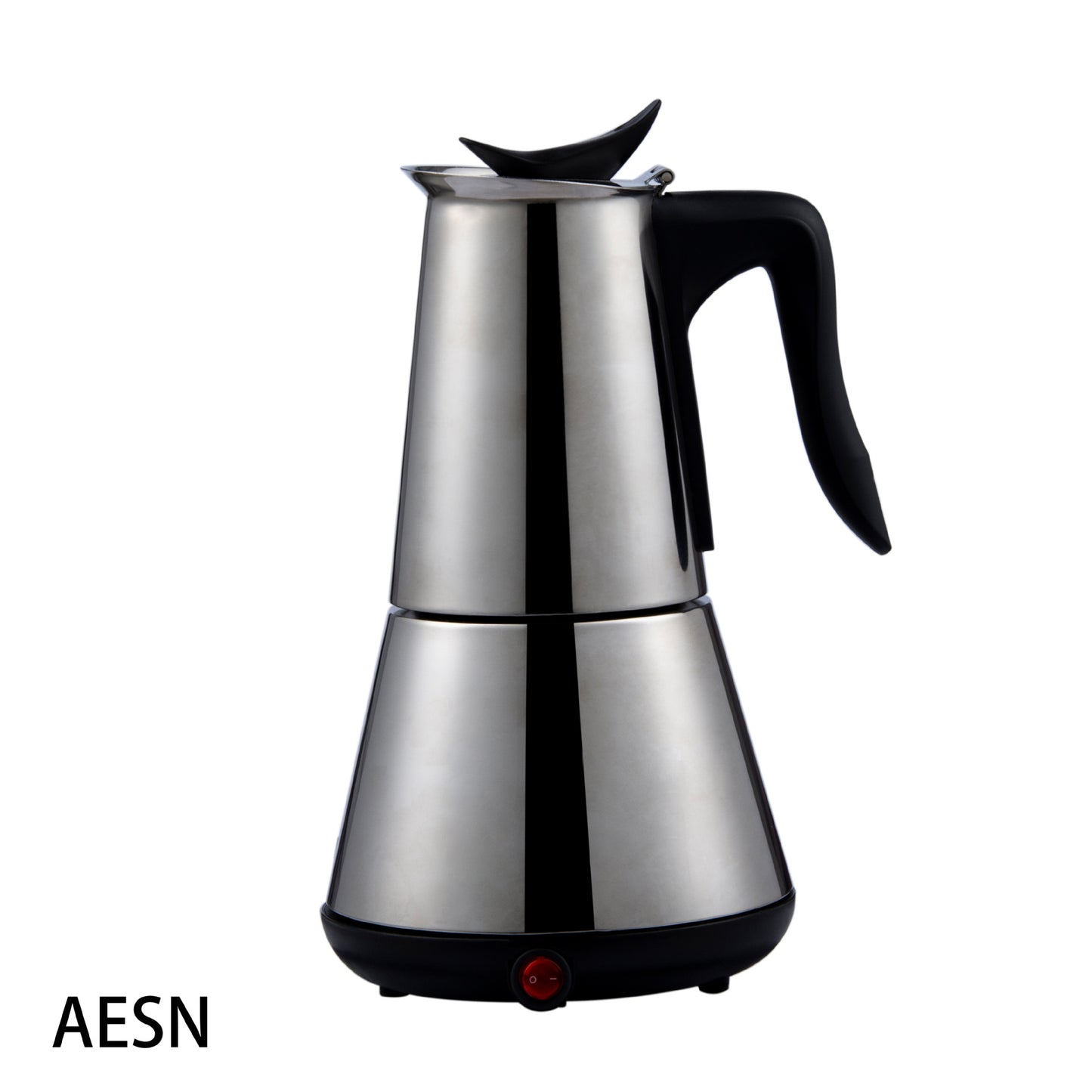 Electric Moka Pot Stainless Steel Electric Coffee Maker Home Coffee Maker Italian Mocha Espresso Coffee Maker
