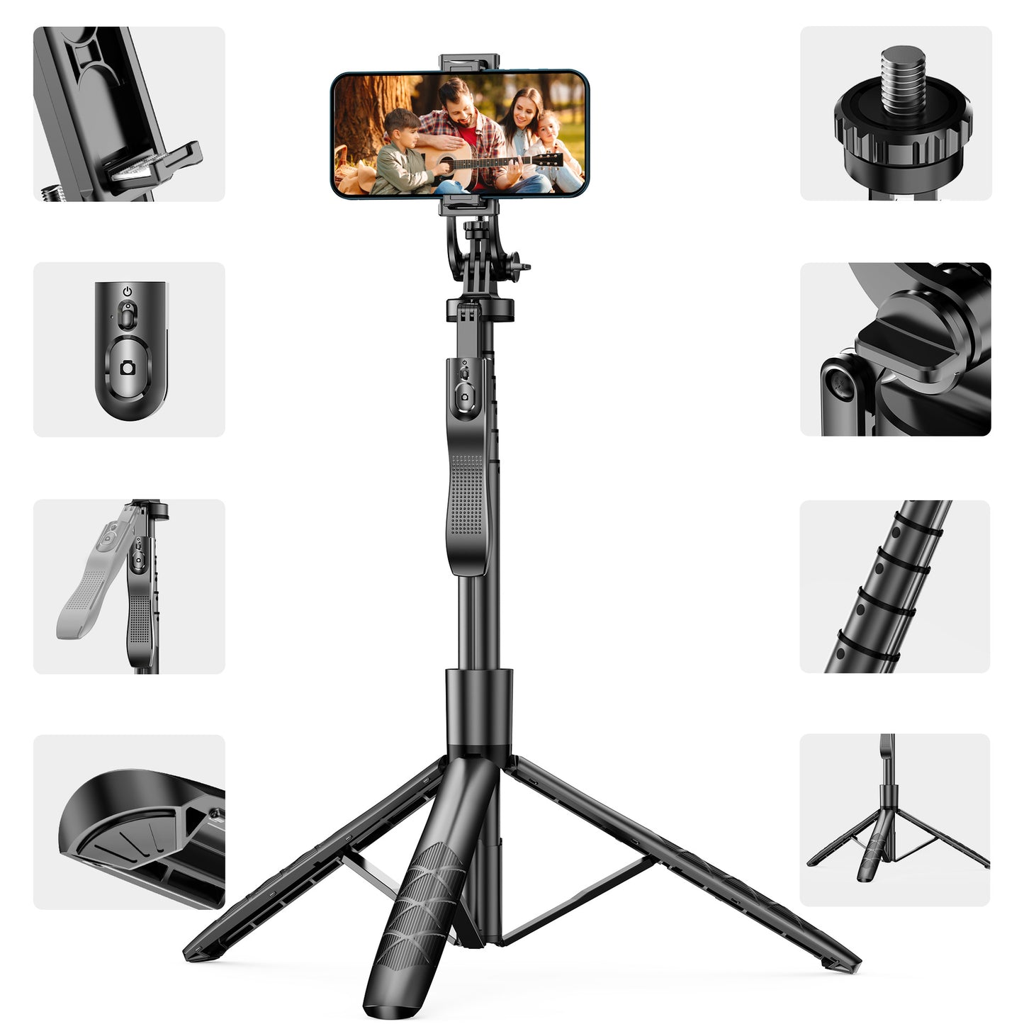 L16 selfie stick, handheld anti-shake tour, portable floor tripod, bluetooth selfie photo artifact, mobile phone holder