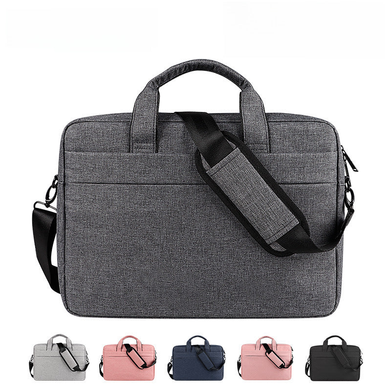 Wholesale Shoulder Laptop Bag Waterproof Briefcase 131415.6 inch Men & Women Can Print Logo