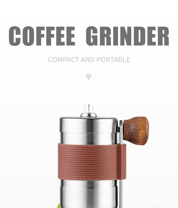 Manufacturer's Source Portable Hand Coffee Maker 304 Stainless Steel Grinder Upgrade the new manual grinder