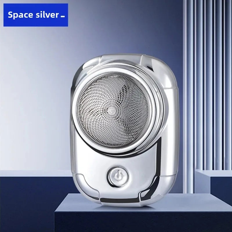 New Electric Shaver Men's Shaver Washable Mini Beard Sharpener Small Portable Rechargeable One Piece Delivery