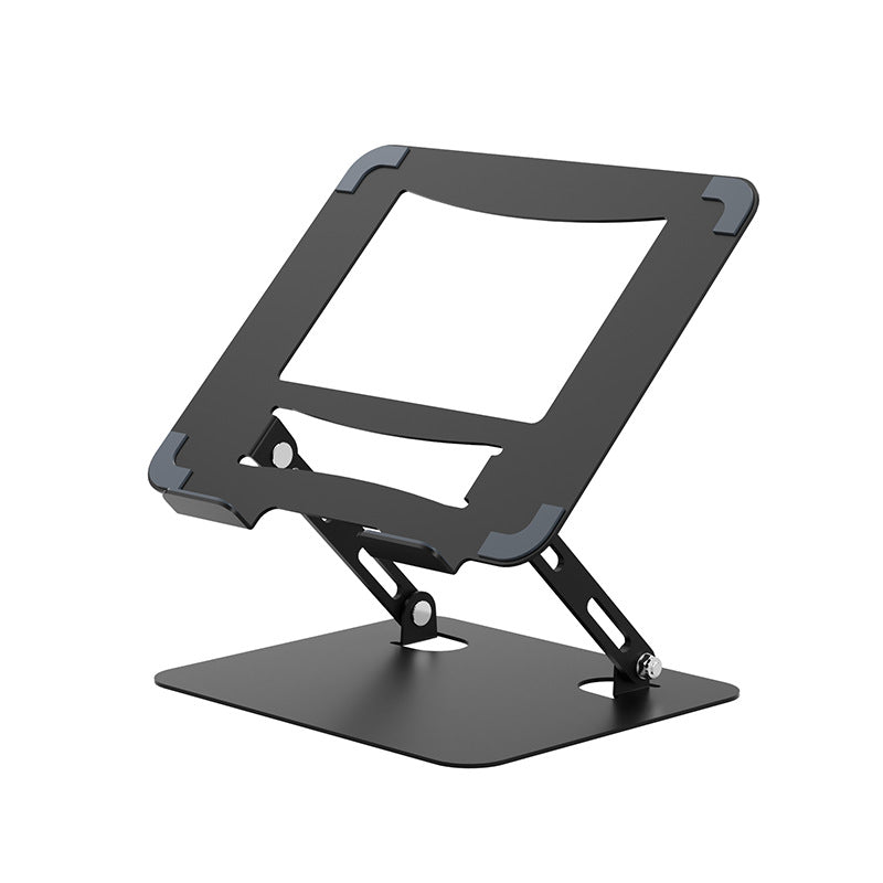 Cross-border laptop heat dissipation computer stand, foldable elevated shelf, multi-functional rotatable portable computer stand