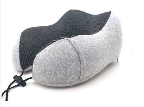 Memory foam U-shaped pillow can be collected U-shaped pillow gift car travel head pillow nap cervical spine neck pillow office