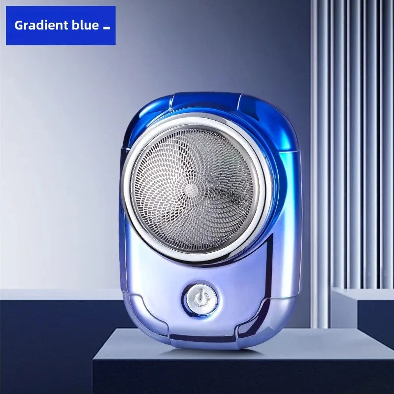 New Electric Shaver Men's Shaver Washable Mini Beard Sharpener Small Portable Rechargeable One Piece Delivery