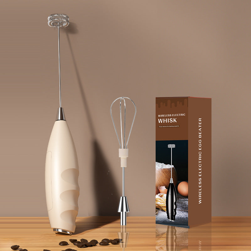 Milk frother, coffee frother, home electric milk frother, milk whisk, milk whisk, hand-held whisk, milk whisk, milk froth