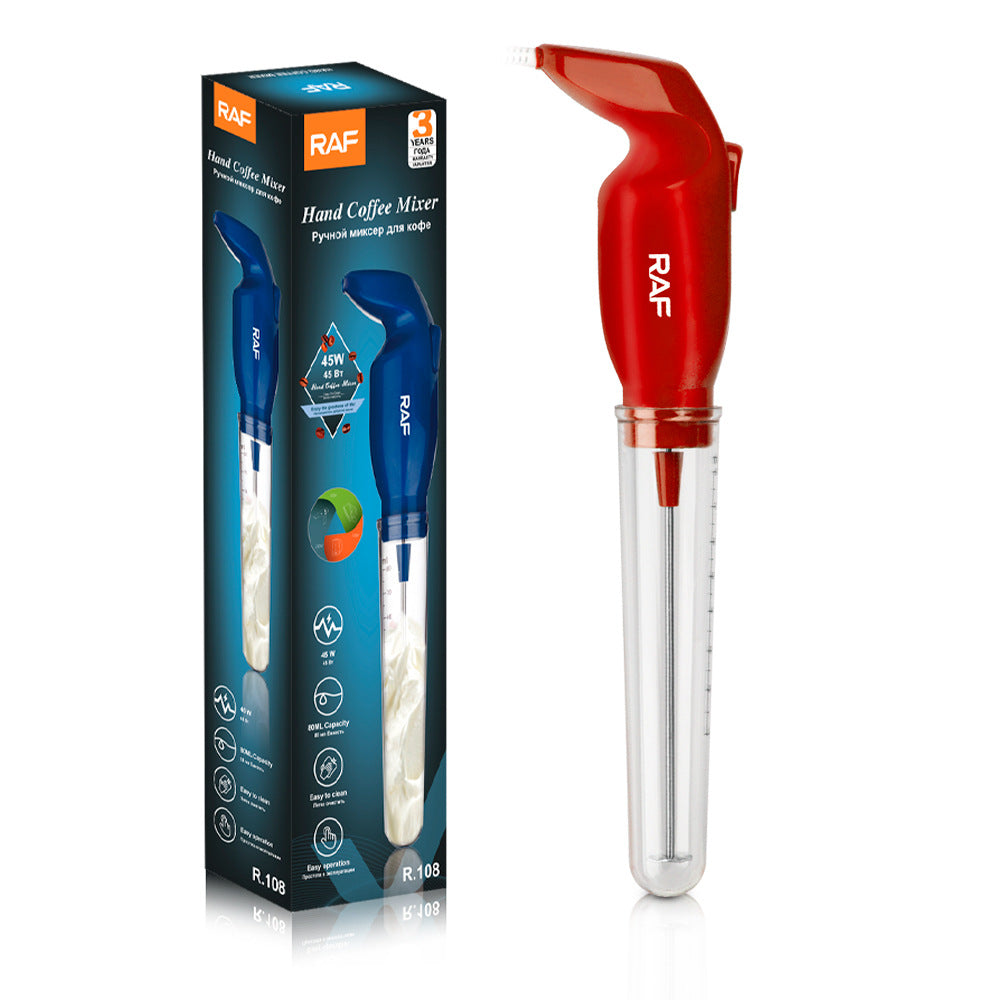 Coffee shop milk frother coffee frother household electric milk frother milk mixer hand-held sender