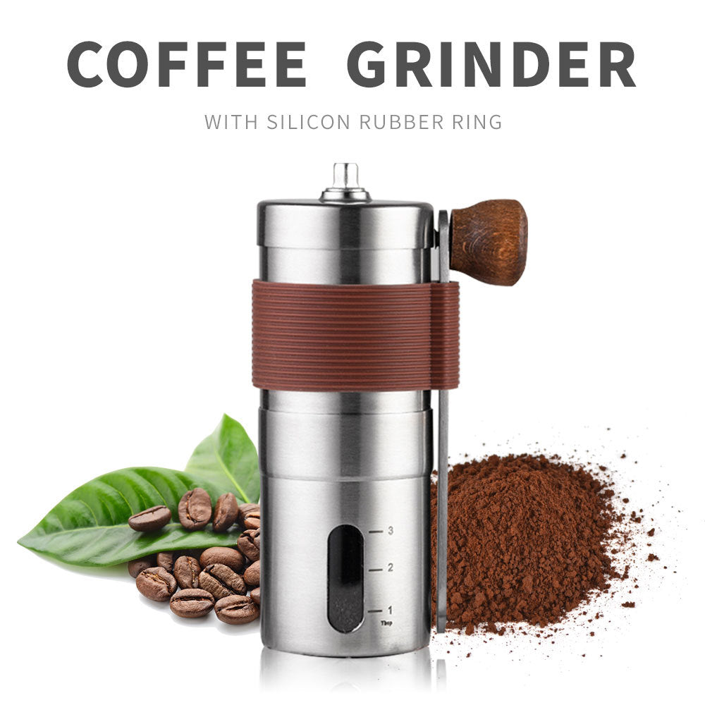 Manufacturer's Source Portable Hand Coffee Maker 304 Stainless Steel Grinder Upgrade the new manual grinder