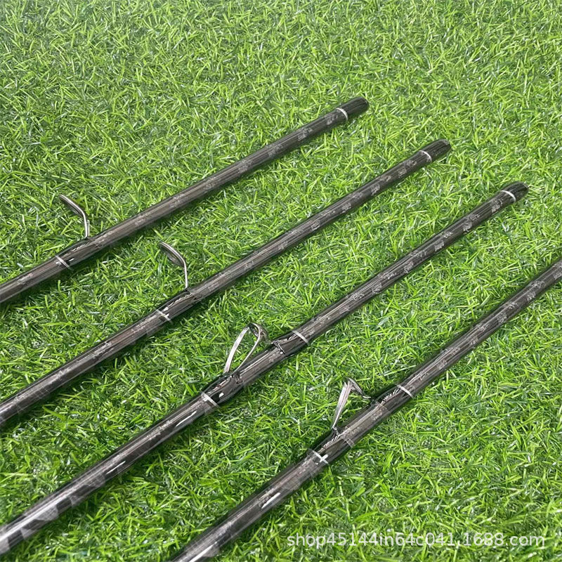 Wholesale carbon thunder strong lure rod XH black fishing rod super hard long throw lure fishing rod thunder strong rod