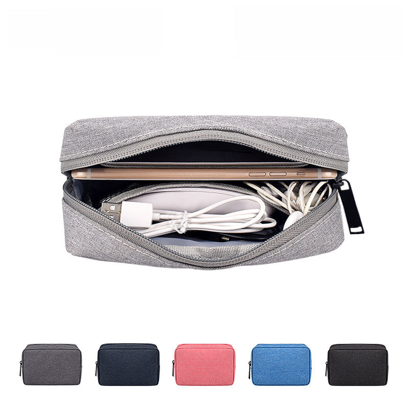 Digital accessories storage bag mouse data cable mobile power protection bag U disk Youdun charging head organizer box