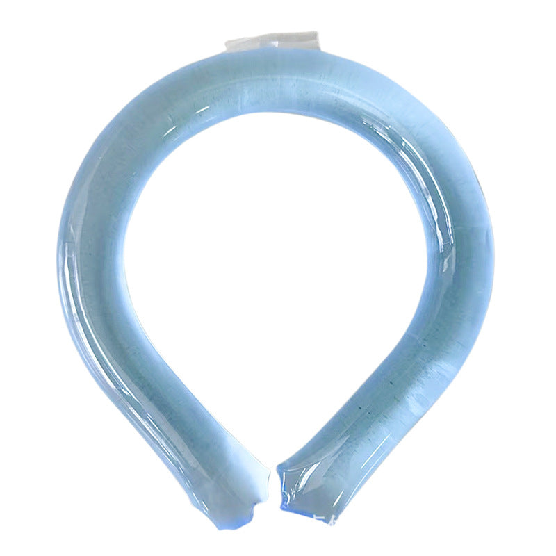 Summer halterneck cooling ring heatstroke artifact, office outdoor sports, physical cooling, heatstroke prevention collar, ice collar