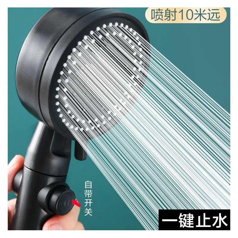 Supercharged shower shower head bathroom Yuba household water heater bath bath super shower rain shower head set
