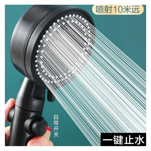 Supercharged shower shower head bathroom Yuba household water heater bath bath super shower rain shower head set