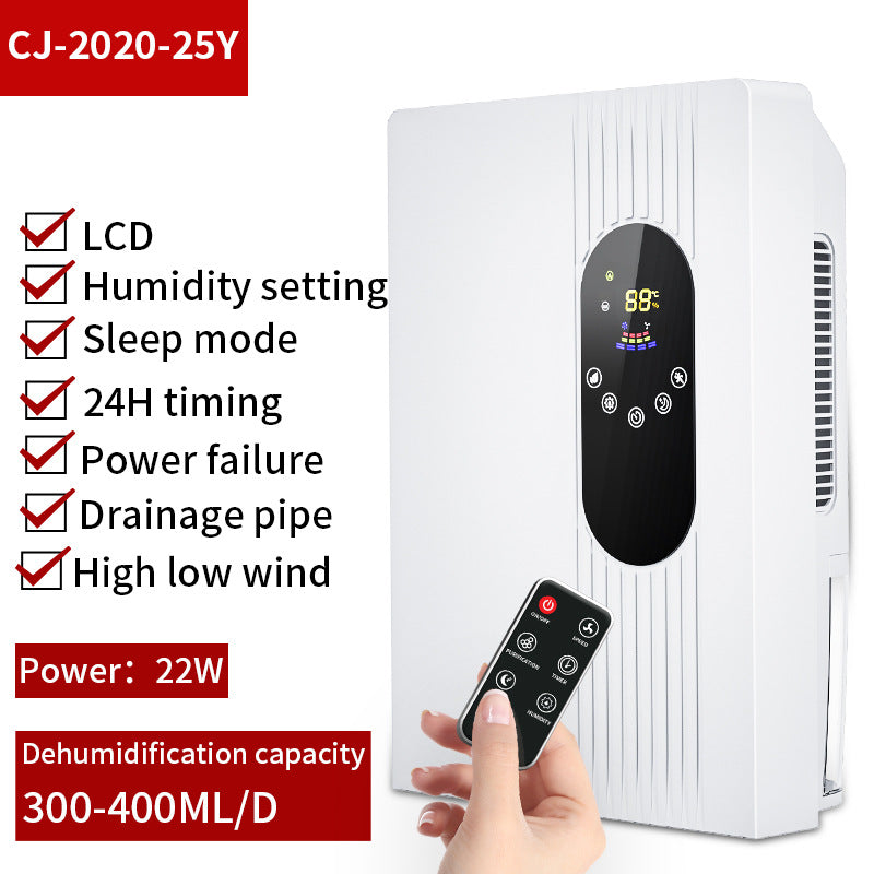 Dehumidifier home dehumidifier silent bedroom basement dehumidifier small moisture absorption dryer dehumidifier