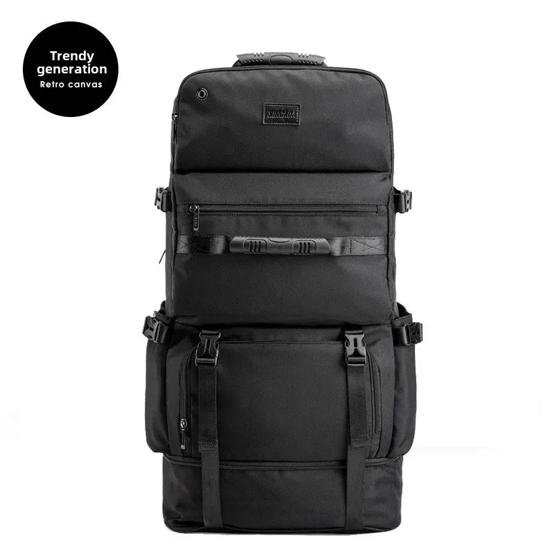 Travel backpack men's large capacity super large leisure travel men's business extra large 80 liters L luggage large shoulder bag