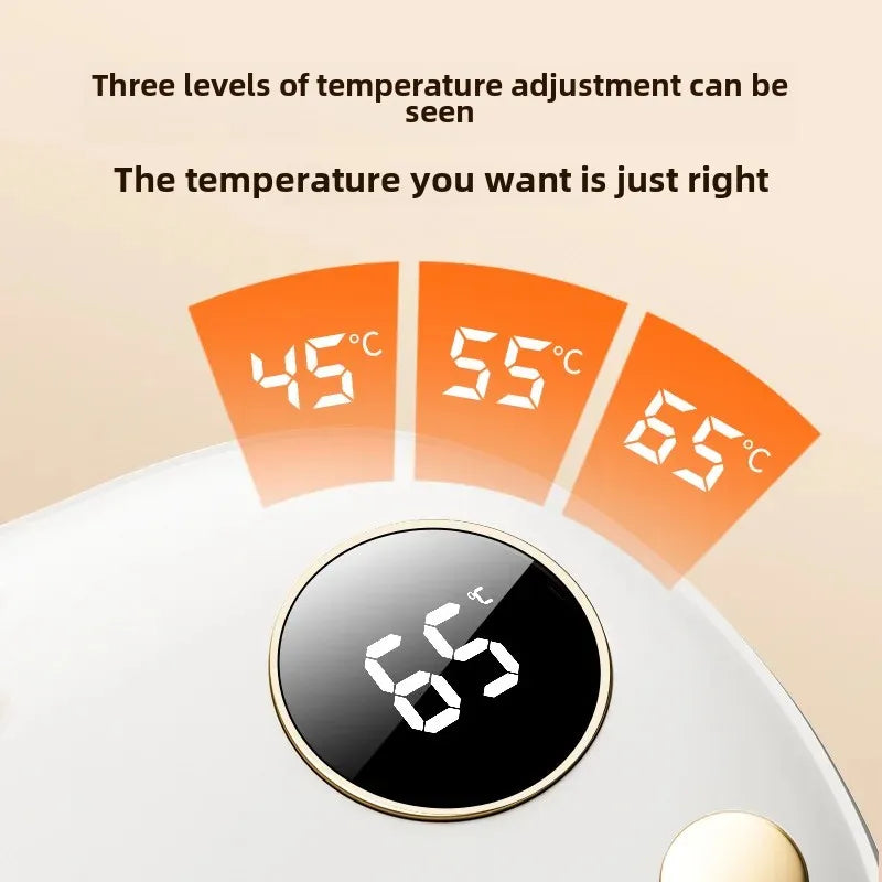 The new cross-border mini space number of people show 10,000 mAh hand warmer 2-in-1 charging