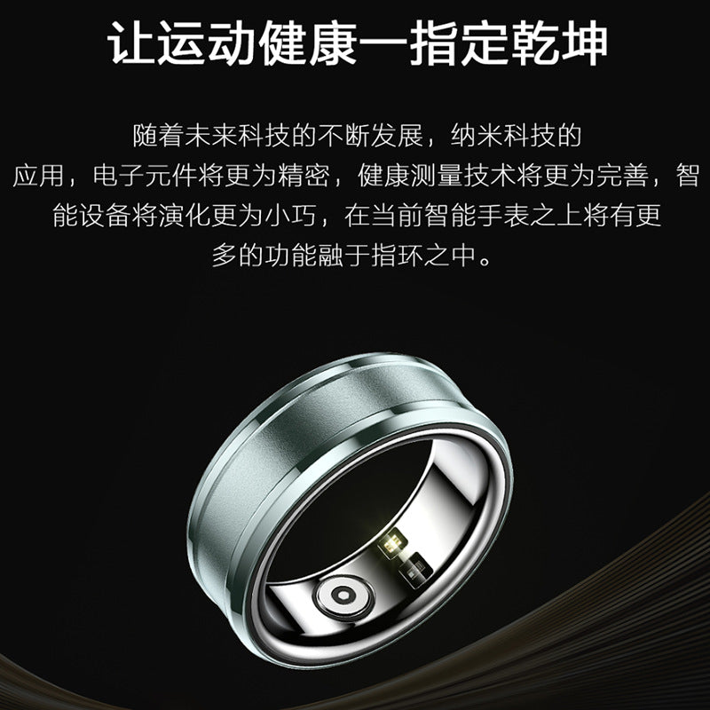 Manufacturer's spot direct Bluetooth heart rate blood oxygen monitoring sports smart ring R3 cross-border popular smart ring