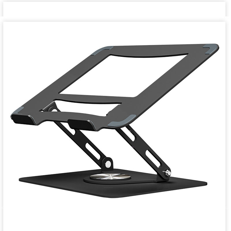 Cross-border laptop heat dissipation computer stand, foldable elevated shelf, multi-functional rotatable portable computer stand