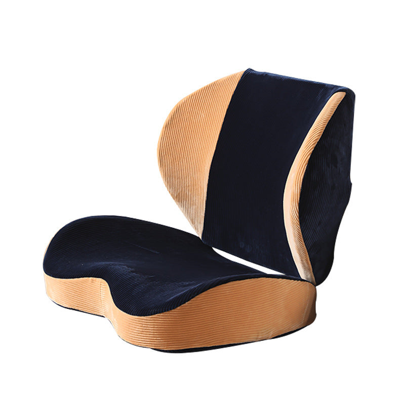 Office Cushion Lumbar Support All-in-One Set Memory Foam Cushion Chair Cushion Student Pregnant Woman Lumbar Cushion