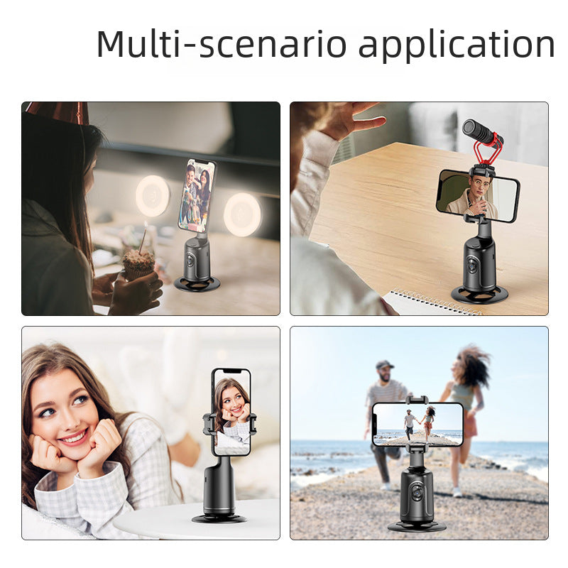 TOKQI's new intelligent AI face recognition 360° mobile phone gimbal P01pro Douyin live selfie gimbal