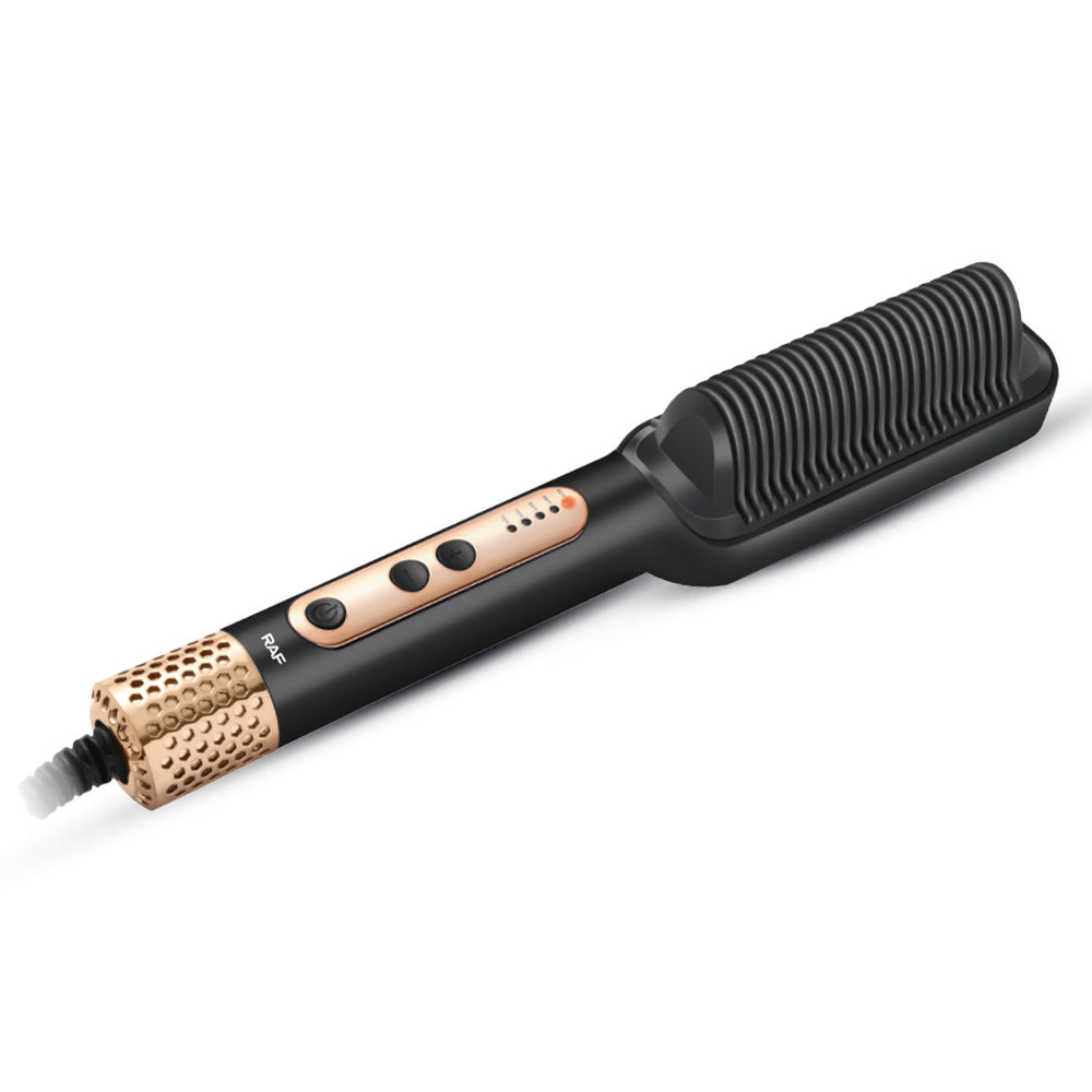 New hair straightening comb, negative ions, no damage to hair, straight hair, curly hair, dual-electric heating curling iron, hair straightener, cross-border home