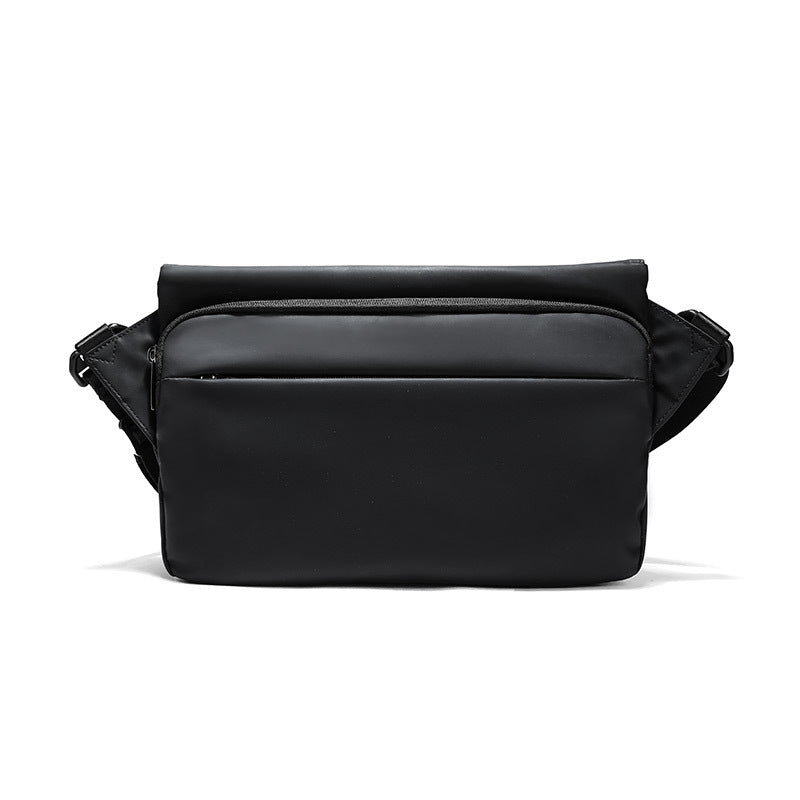 Custom Gift Men's Crossbody Bag LED Luminous Advertising Bag Waterproof Cool Street Shoulder Bag Youth Crossbody Bag