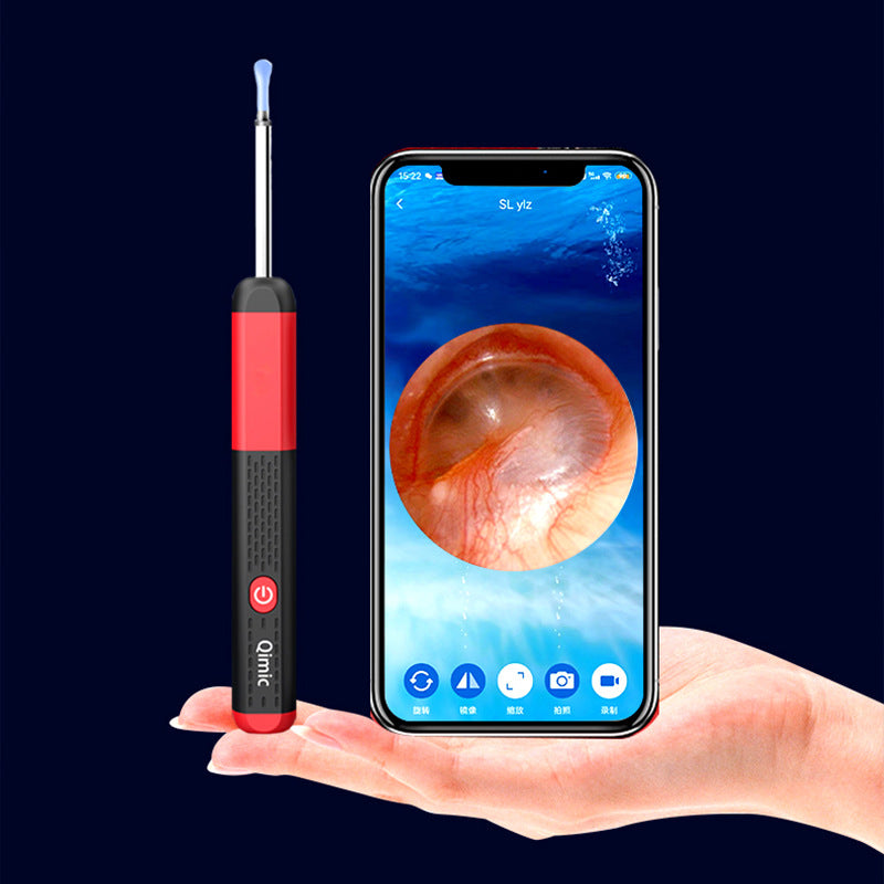 New product HD smart visual ear picker earwax cleaning luminous ear scoop wifi visual ear cleaning endoscope