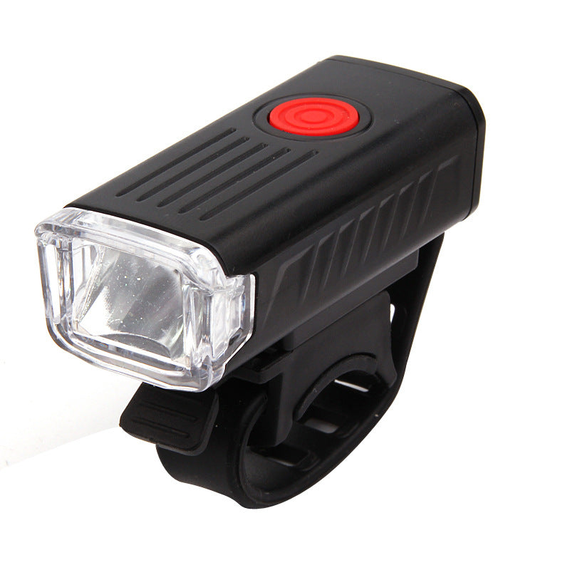 Cross border 2255 bicycle headlight warning tail light led waterproof usb set cycling mountain bike accessories