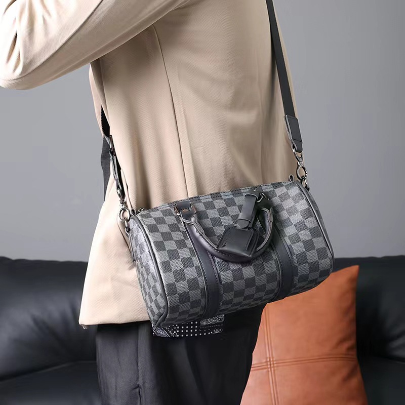 Men’s Korean Style Crossbody Bag - Trendy Small Shoulder Bag for Daily & Streetwear