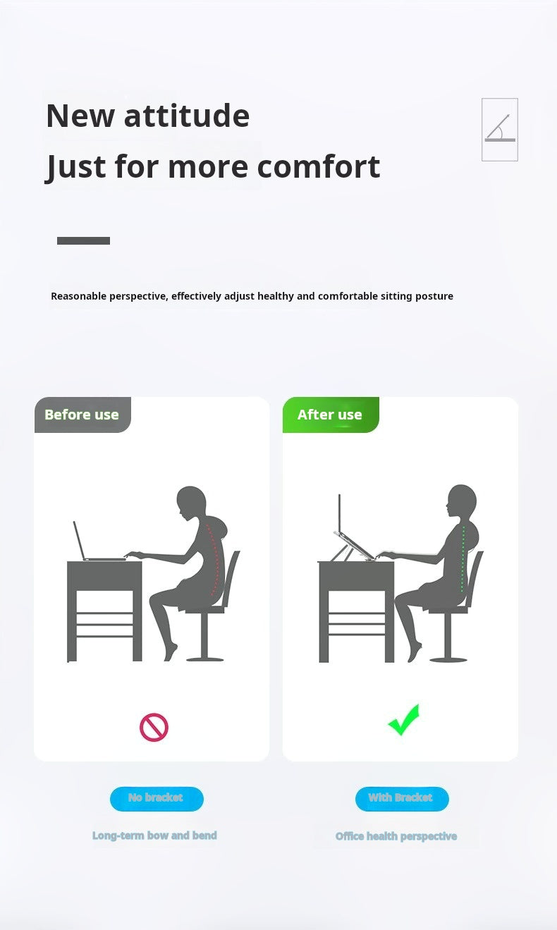 Laptop stand aluminum alloy N3 computer stand iron 18 inch tablet computer stand 16 inch wholesale dropshipping