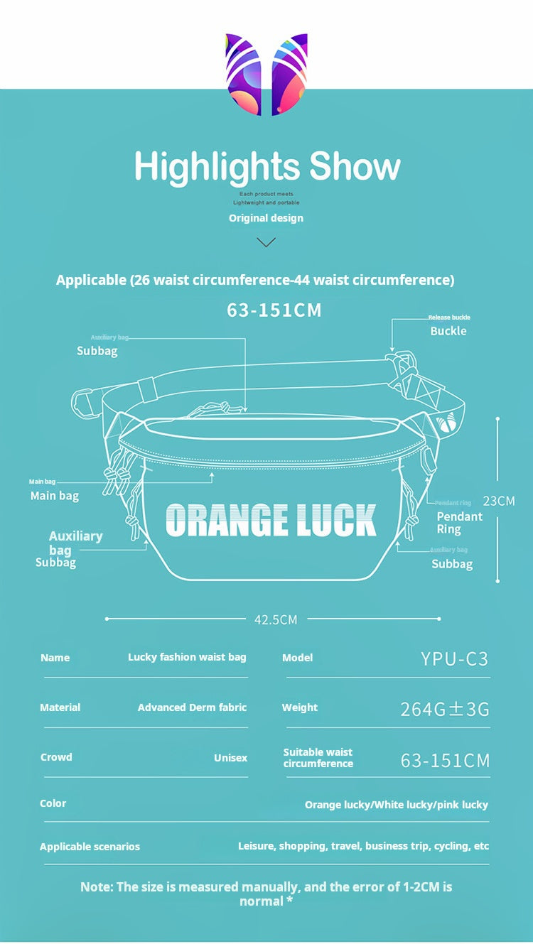 Trendy fashion men's crossbody bag, high-end sense versatile shoulder bag, multi-functional sports outdoor functional style slash bag