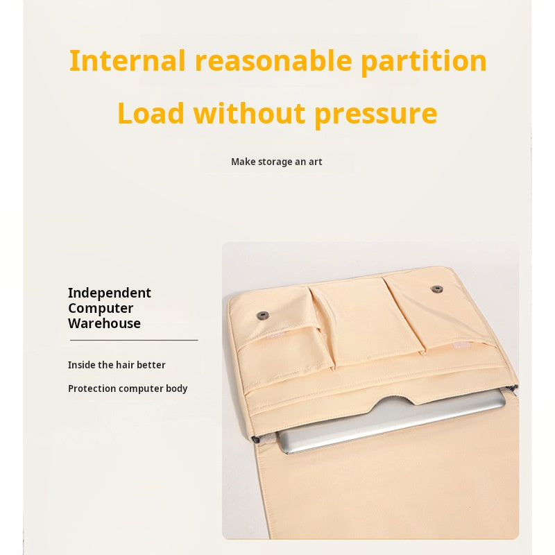 Hand multi-functional portable tablet storage briefcase, can print LOGO liner bag, laptop bag